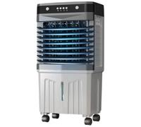 Refrigerador evaporativo Swamp Cooler con depósito de agua, aire acondicionado portátil con 3 velocidades, temporizador de 12 horas, paquete de hielo, ventilador de refrigeración (tipo mecánico, 70 cm