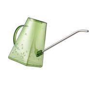 Regadera de Acero Inoxidable y Plástico 1.4l Boquilla Larga | Control del Nivel de Agua, Riego Preciso, para Invernadero y Plantas de Interior