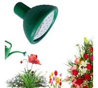 Regadera de goma para jardín, cabezal de rosa, cabezal de ducha de flores, boquilla de repuesto, cabezal de ducha de jardín, aspersor de plantas de jardín BLANCO