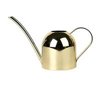 Regadera de Jardín Regadera para Plantas De Interior, Acero Inoxidable con Pico Largo para Jardín Al Aire Libre Plantas(Gold,13.5 * 12.9 * 30.5cm)
