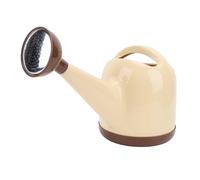 Regadera de Pl¨¢Stico, Rociador de Agua Espesado 4L, Botella Riego con Pico Largo, Lata Agua para Casa, Planta, Jard¨ªn, Flor Al Aire Libre (Amarillo Leche)