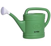 Cofan Regadera para jardín de plástico – 6 litros Verde, alta calidad, fácil de limpiar