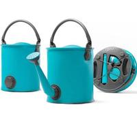Regadera plegable - Capacidad de 10 litros - Cubo plegable con tapa