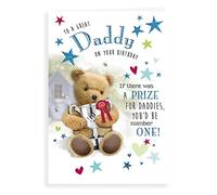 Regal Publishing Tarjeta de Cumpleaños Linda Daddy - 9 x 6
