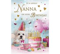 Regal Publishing Tarjeta de cumpleaños para nana, 9 x 6 pulgadas