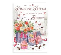 Regal Publishing - Tarjeta de cumpleaños tradicional para alguien especial, 9 x 6 pulgadas