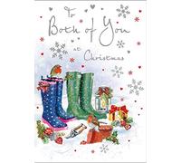 Regal Publishing - Tarjeta de Navidad tradicional para ambos, 22,8 x 15,2 cm