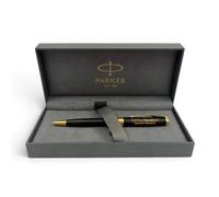 regalo grabado Bolígrafo Parker Sonnet GT Personalizado Tinta Negra Láser