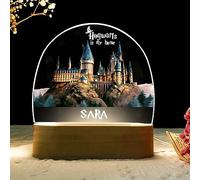 Regalos Lámpara Personalizada Infantil - Regalos Originales magia hermione merchandising para bebes niños adultos Lampara de mesita de noche Regalo (H0GWARTS)