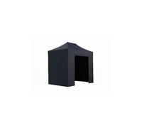 Regalos Miguel - Carpa Plegable 3x4,5 Master Con 4 Paredes, 4 Contrapesos, 1 Bolsa de Transporte y 4 Piquetas de anclaje - Negro - Impermeable - Cenador ideal para Camping, Eventos, Jardín, Playa blac