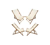 Regalos Miguel - Packs Sillas Comedor - Pack 4 Hamacas Ama - Beige Beige