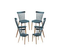Regalos Miguel - Packs Sillas Comedor - Pack 6 Sillas Leka - Beige Verde azulado