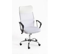Regalos Miguel - Silla de Oficina Blanca Bakus - Máxima Ergonomía - Ideal para Escritorio y Gaming