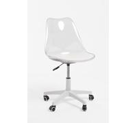 Regalos Miguel - Silla de Oficina Blanca Neo Transparente | Máxima Ergonomía - Ideal para Escritorio y Gaming