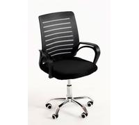 Regalos Miguel - Silla de Oficina Negra Visi | Máxima Ergonomía - Ideal para Escritorio y Gaming