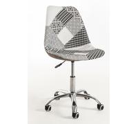 Regalos Miguel - Silla Neo Patchwork - Patchwork Blanco y Negro