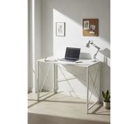Regalos Miguel - Escritorios - Escritorio Plegable Beid 100 cm - Blanco