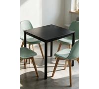 RegalosMiguel Mesa Cuadrada Dino 65 cm - Negro