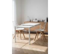 Regalos Miguel - Mesas Comedor - Mesa Dino Extensible 120-180 cm - Blanco
