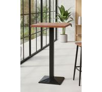 Regalos Miguel - Mesas - Mesa Kuat Alta Cuadrada 60cm - Marrón
