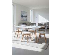 Regalos Miguel - Mesa Tower Rectangular 120 x 80 cm - Blanco