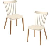 RegalosMiguel Pack 2 Sillas Leka - Beige