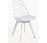 Regalos Miguel - Packs Sillas Comedor - Pack 2 Sillas Mima Suprym - Blanco
