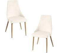 RegalosMiguel Pack 2 Sillas Stoik Wood - Beige