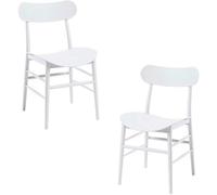 RegalosMiguel Pack 2 Sillas Teis - Blanco