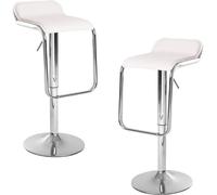 RegalosMiguel Pack 2 Taburetes Itri - Blanco