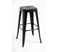 Regalos Miguel - Pack 2 Taburetes Torix Altos 76 cm - Negro Mate