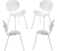 RegalosMiguel Pack 4 Sillas Dony - Blanco
