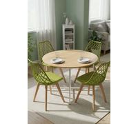 Regalos Miguel - Packs Sillas Comedor - Pack 4 Sillas Mima - Verde Claro
