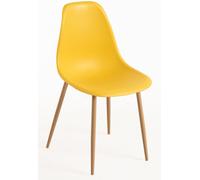 RegalosMiguel Pack 4 Sillas Mykle - Amarillo
