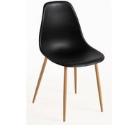 RegalosMiguel Pack 4 Sillas Mykle - Negro