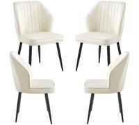 Regalos Miguel - Packs Sillas Comedor - Pack 4 Sillas Wenye - Marrón White