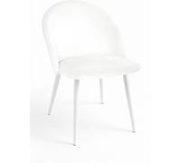 RegalosMiguel Pack 4 Sillas White Vint Terciopelo - Blanco