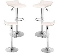 RegalosMiguel Pack 4 Taburetes Bravio - Blanco