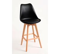 RegalosMiguel Pack 4 Taburetes Synk - Negro