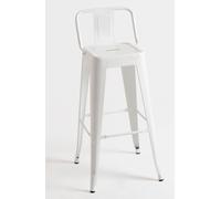 Regalos Miguel - Packs Taburetes Altos - Pack 4 Taburetes Torix Respaldo 100 cm - Blanco white