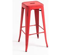 Regalos Miguel - Packs Taburetes Altos - Pack 4 Taburetes Torix Vintage 73 cm - Rojo vintage red