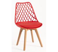 RegalosMiguel Pack 6 Sillas Mima - Rojo