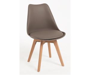 RegalosMiguel Pack 6 Sillas Synk Basic - Taupe