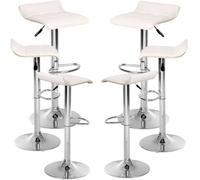 RegalosMiguel Pack 6 Taburetes Bravio - Blanco