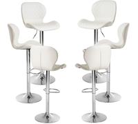 RegalosMiguel Pack 6 Taburetes Nahol - Blanco