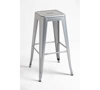 Regalos Miguel - Packs Taburetes Altos - Pack 6 Taburetes Torix Altos 76 cm - Gris metalizado gray