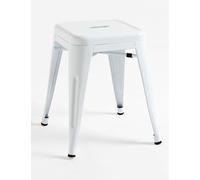 RegalosMiguel Pack 6 Taburetes Torix Pequeños 45 cm - Blanco
