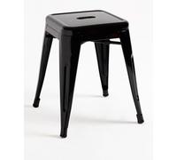 RegalosMiguel Pack 6 Taburetes Torix Pequeños 45 cm - Negro