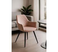 RegalosMiguel Silla Kres Terciopelo - Rosa
