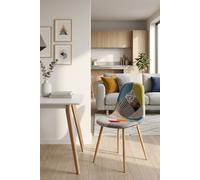 Regalos Miguel - Sillas Comedor - Silla Teok Patchwork - Patchwork Colores
